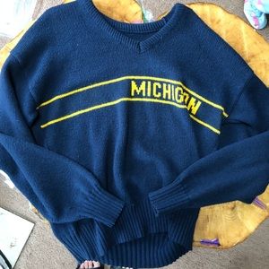 {VINTAGE MICHIGAN SWEATER}